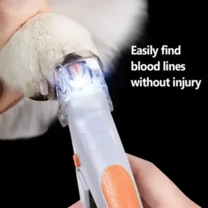 Professional Pet Nail Clipper Scissors With LED Light.